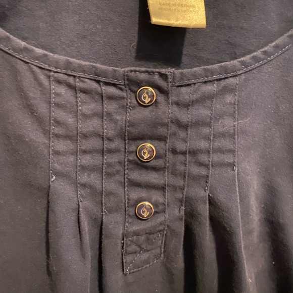 Navy Blue Baby Phat Scrub Top - Picture 4 of 4